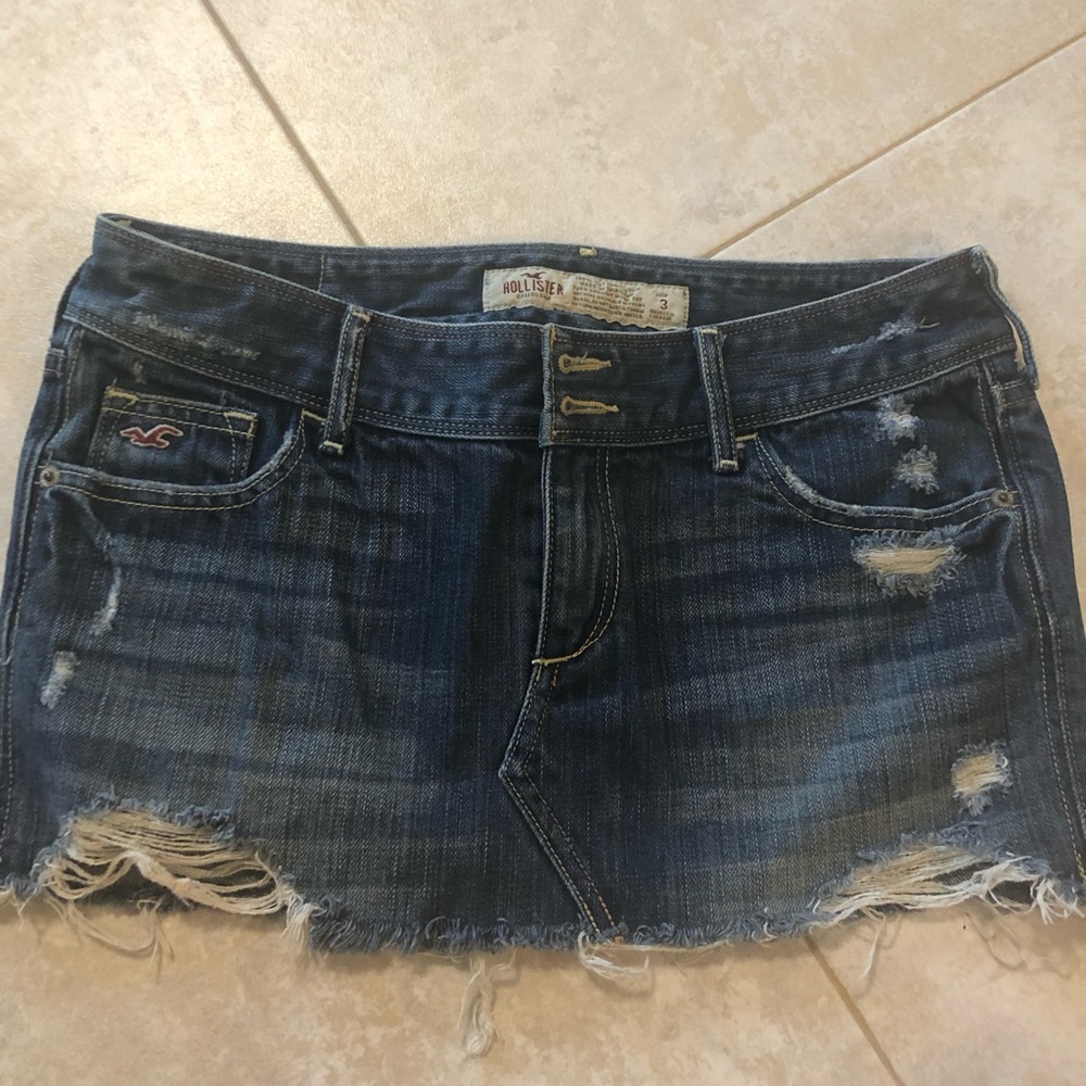 Hollister Jean Mini Skirt
